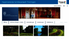 What Thueringerschloesser.de website looked like in 2017 (6 years ago)