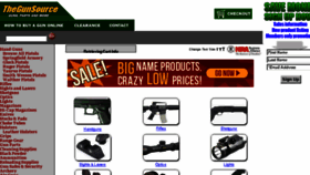 What Thegunsource.com website looked like in 2017 (7 years ago)