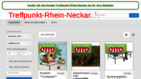 What Treffpunkt-rhein-neckar.de website looked like in 2017 (6 years ago)