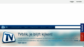 What Tvblik.com website looked like in 2017 (6 years ago)