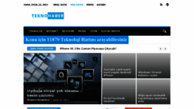 What Teknolojikhaber.net website looked like in 2017 (6 years ago)