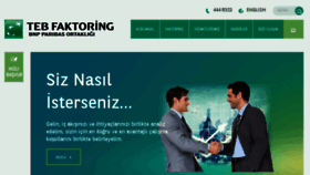 What Tebfaktoring.com.tr website looked like in 2017 (6 years ago)