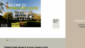 What Toppingrosehouse.com website looked like in 2017 (6 years ago)