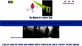 What Theexorcists.com website looked like in 2017 (6 years ago)