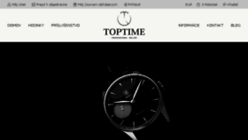 What Toptime.sk website looked like in 2017 (6 years ago)