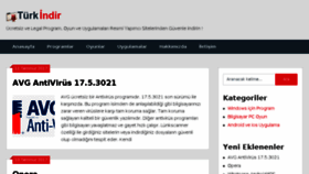 What Turkindir.com website looked like in 2017 (6 years ago)