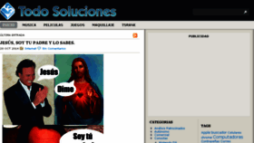 What Todosoluciones.es website looked like in 2017 (6 years ago)