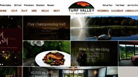 What Turfvalley.com website looked like in 2017 (6 years ago)