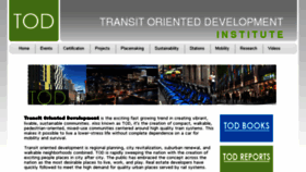 What Tod.org website looked like in 2017 (6 years ago)