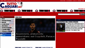 What Tuttocagliari.net website looked like in 2017 (6 years ago)