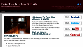 What Twintierkitchenandbath.com website looked like in 2017 (6 years ago)