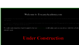 What Toscanyacademy.com website looked like in 2017 (6 years ago)