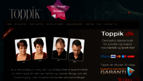 What Toppik.dk website looked like in 2017 (6 years ago)