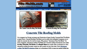What Tile-molds.com website looked like in 2017 (6 years ago)