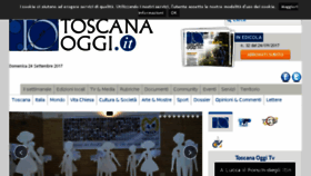 What Toscanaoggi.it website looked like in 2017 (6 years ago)