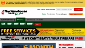 What Tirewarehouse.net website looked like in 2017 (6 years ago)