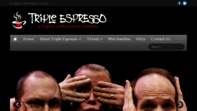 What Tripleespresso.com website looked like in 2017 (6 years ago)