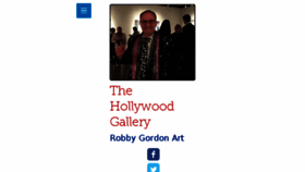 What Thehollywoodgallery.com website looked like in 2017 (6 years ago)