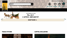 What Texascapitolgiftshop.com website looked like in 2017 (6 years ago)