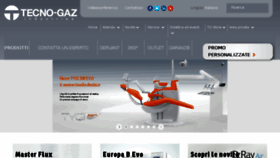 What Tecnogaz.com website looked like in 2017 (6 years ago)