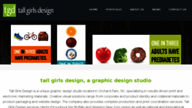 What Tallgirlsdesign.com website looked like in 2017 (6 years ago)