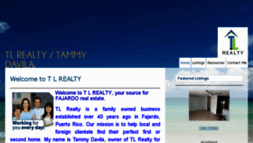 What Tlrealty.com website looked like in 2017 (6 years ago)
