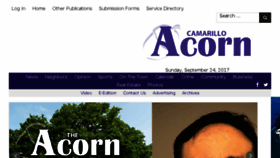What Thecamarilloacorn.com website looked like in 2017 (6 years ago)