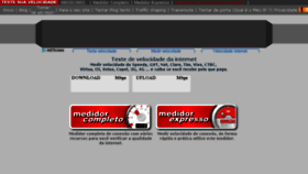 What Testesuavelocidade.com.br website looked like in 2017 (6 years ago)