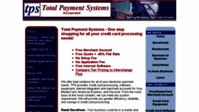 What Totalpaymentsystems.com website looked like in 2017 (6 years ago)