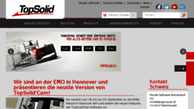 What Topsolid.ch website looked like in 2017 (6 years ago)