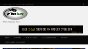 What Treebuzz.com website looked like in 2017 (6 years ago)