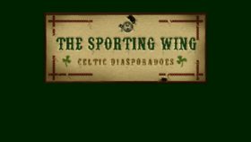 What Thesportingwing.com website looked like in 2017 (6 years ago)