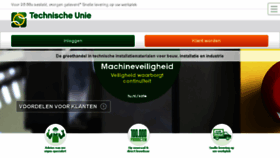 What Technischeunie.nl website looked like in 2017 (6 years ago)