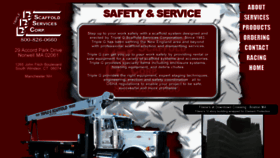 What Triplegscaffold.com website looked like in 2017 (8 years ago)