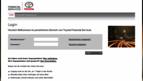 What Toyota-bank-portal.de website looked like in 2017 (6 years ago)