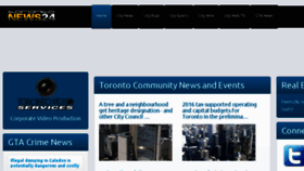 What Torontonews24.com website looked like in 2017 (6 years ago)