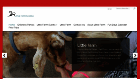 What Thelittlefarm.us website looked like in 2017 (6 years ago)
