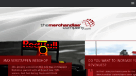 What Themerchandisecompany.com website looked like in 2017 (6 years ago)