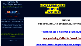 What Theshofarman.com website looked like in 2017 (6 years ago)