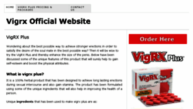 What Thevigrxplus.com website looked like in 2017 (6 years ago)