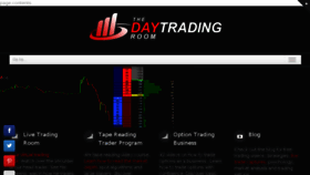 What Thedaytradingroom.com website looked like in 2017 (6 years ago)