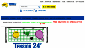 What Tension24.com.au website looked like in 2017 (6 years ago)