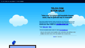 What Telox.com website looked like in 2017 (6 years ago)