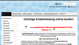 What Trendkids.de website looked like in 2017 (6 years ago)