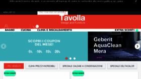 What Tavolla.com website looked like in 2017 (6 years ago)