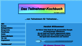 What Teilnehmer-kochbuch.de website looked like in 2017 (6 years ago)