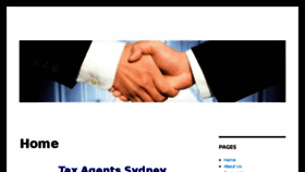 What Taxagentssydney.com website looked like in 2017 (6 years ago)