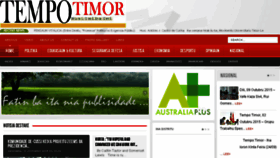 What Tempotimor.com website looked like in 2017 (6 years ago)