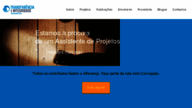 What Transparencia.pt website looked like in 2017 (6 years ago)