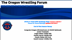 What Theowf.net website looked like in 2017 (7 years ago)